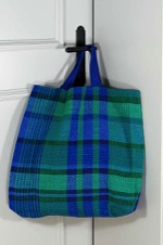 Tasche handgewebt handgewoben Wolle
